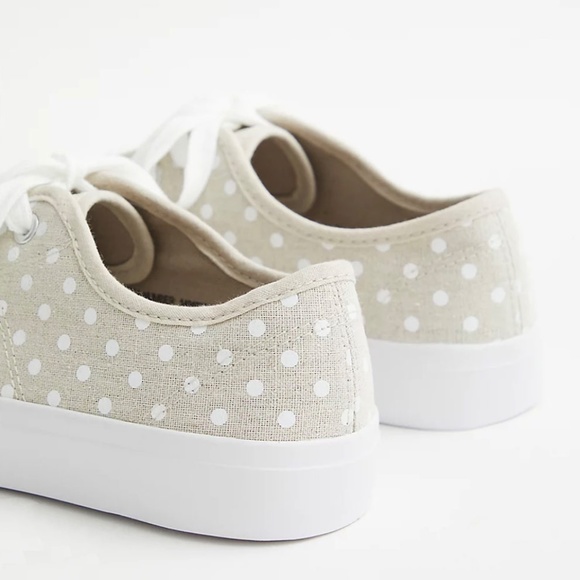 Torrid Natural Polka Dot Canvas Sneaker 9WW - Picture 10 of 12